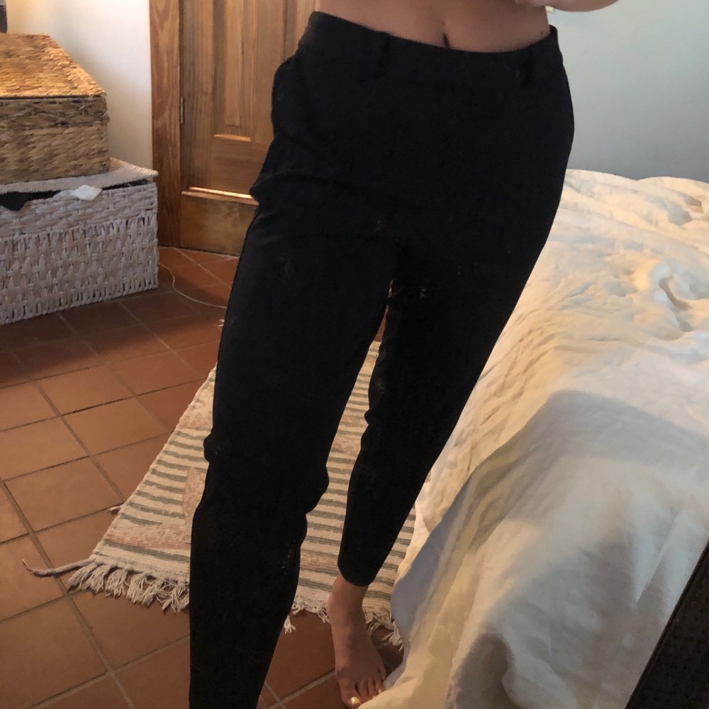 Black work slacks